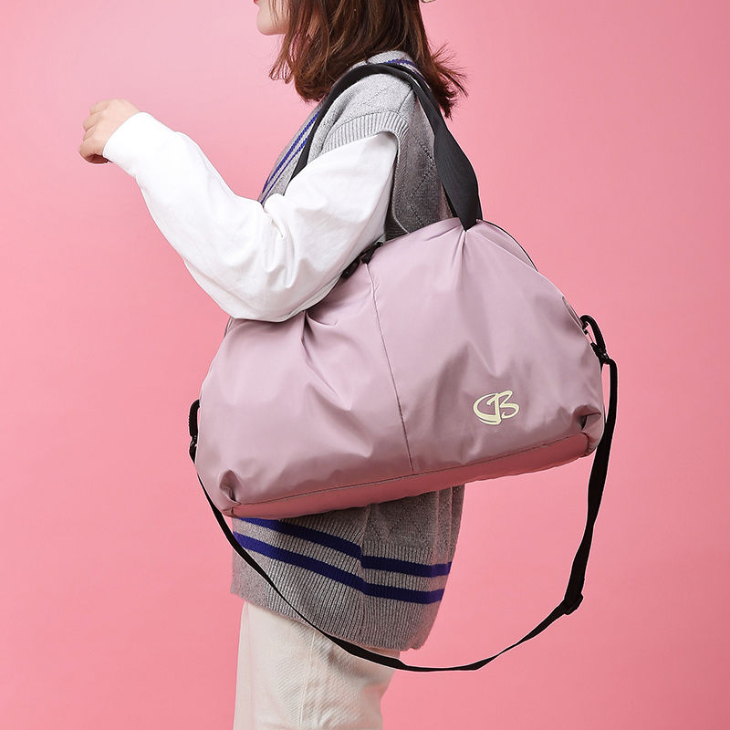 Sports bag fitness women's dry wet separation swimming bag portable training bag short distance travel bag waterproof shoulder bag
