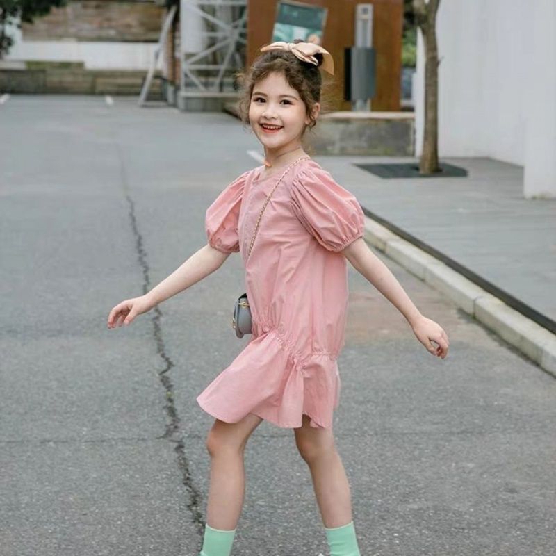 Girls' dress summer dress 2020 new fashion children's wear small girls' casual summer skirt