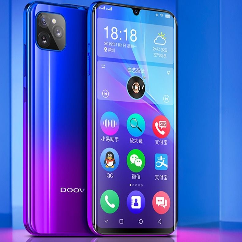 朵唯x11电霸学生价游戏智能手机水滴全面屏全网通4g安卓便宜货pro