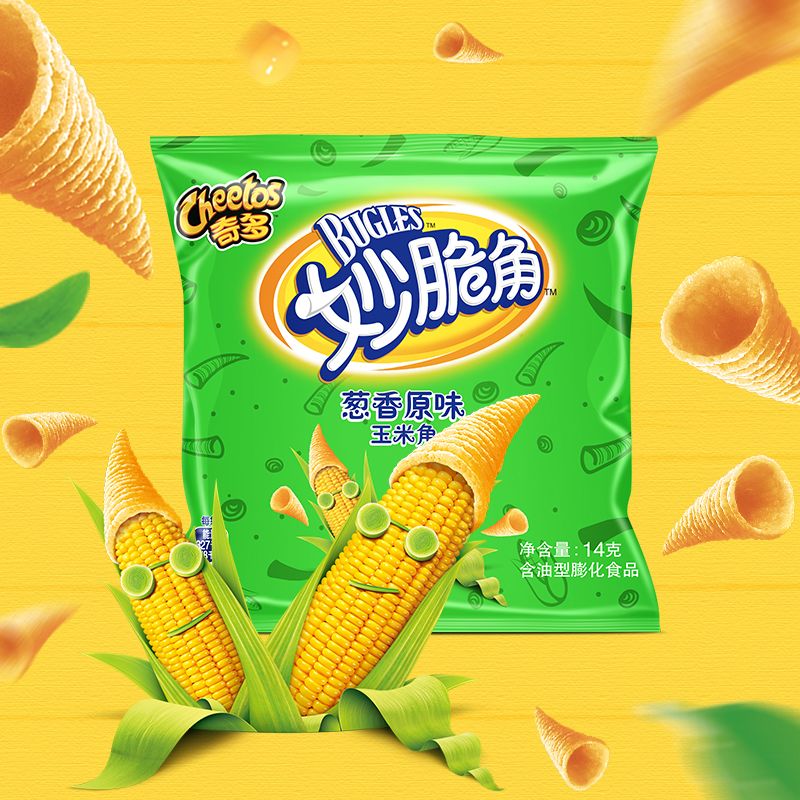 奇多妙脆角14g*30包多口味薯片饼干小吃零食大礼包便宜童年回忆