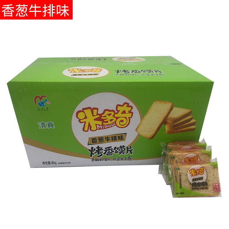 88734-米多奇烤香馍片多种口味混合装早餐代餐烤馒头片饼干零食小吃整箱-详情图