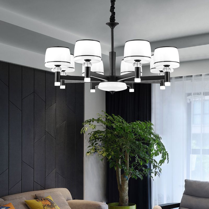 客厅吊灯现代简约大气家用轻奢个性灯卧室餐厅北欧式新款灯具