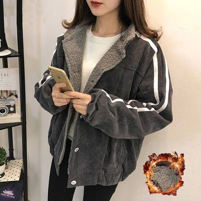 女士外套短款秋冬款加绒 96f9702784b1444e2156e14618347673.jpeg