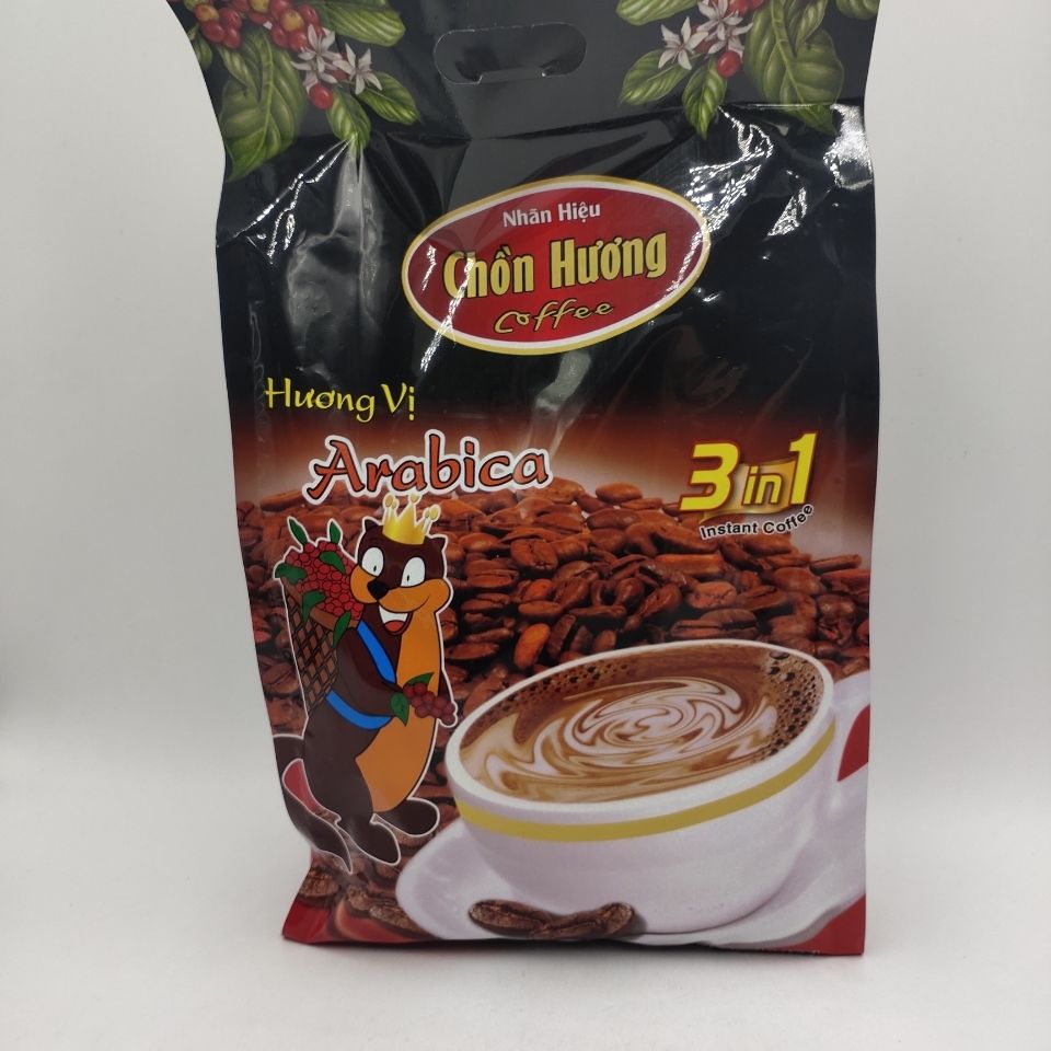 越南chon huong阿拉比卡原装浓香三合一猫屎速溶咖啡800g(50gx16)