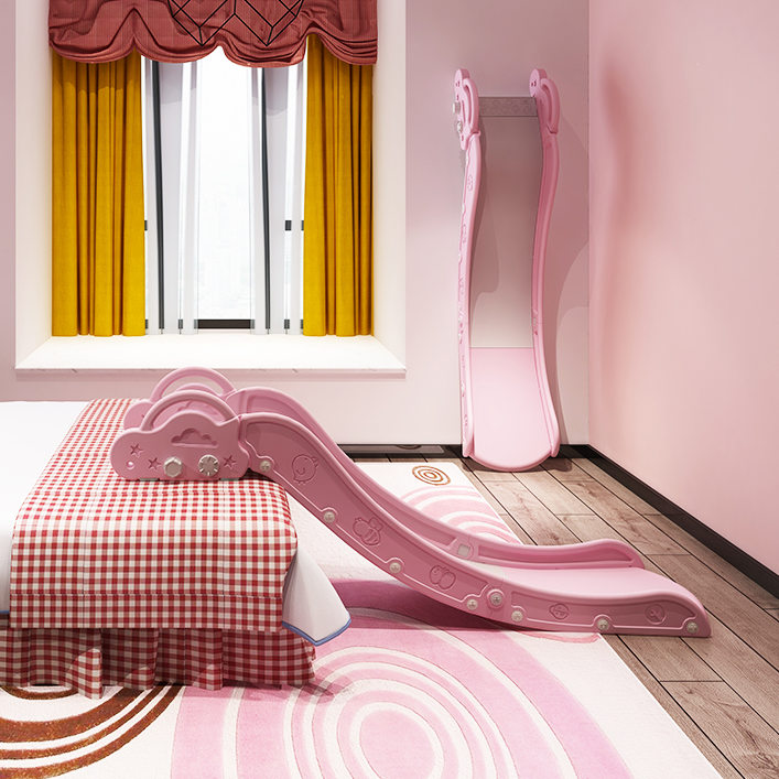 儿童室内家用滑滑梯宝宝床上滑梯沙发小孩玩具床沿小型简易游乐场