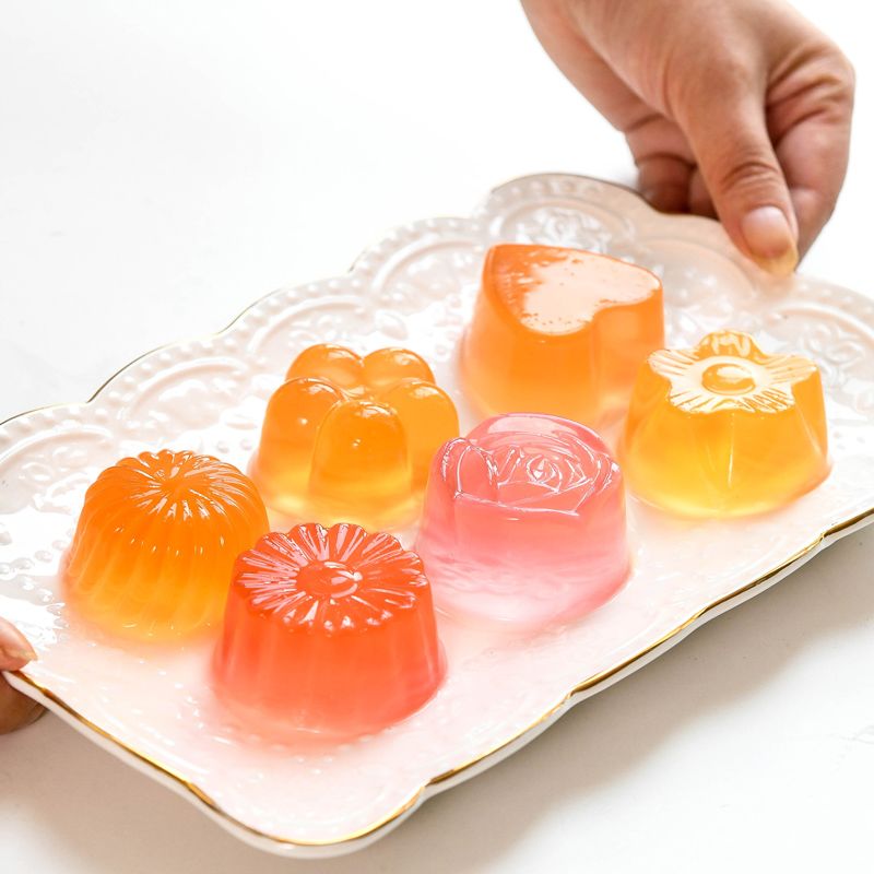 送模具白凉粉食用果冻家用儿童果冻粉布丁粉冰粉自制甜品批发