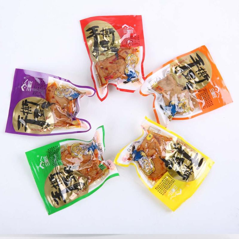 手撕豆干休闲零食五香麻辣豆腐干素肉香辣条豆干零食小吃散称批发