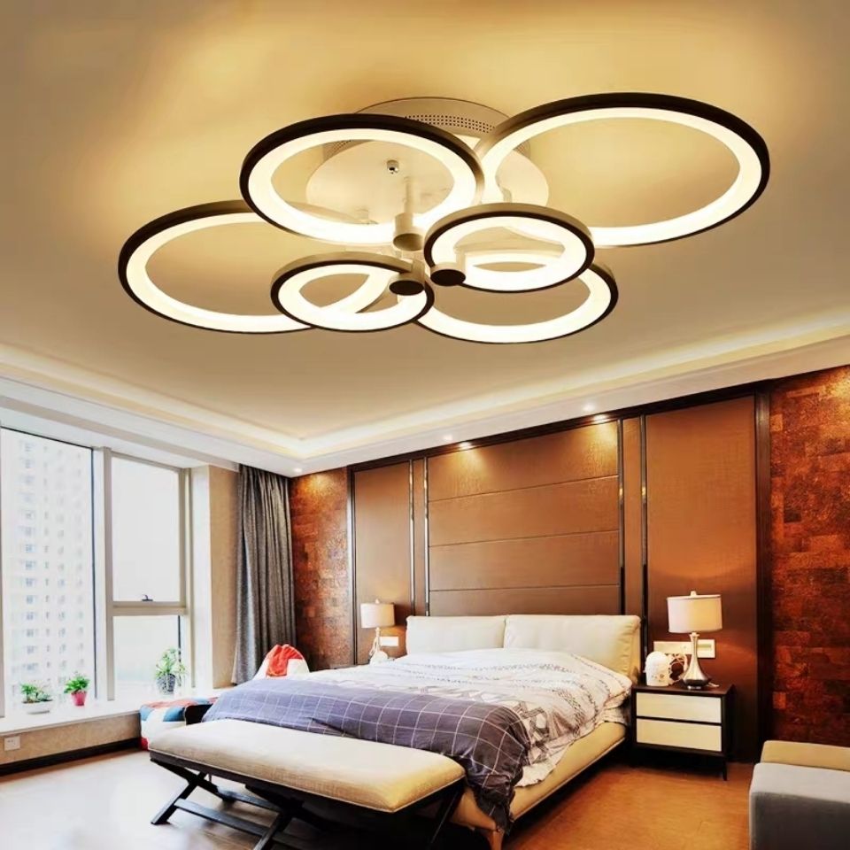 2020客厅大灯圆简约现代创意个性新款卧室厅大气家用led吸顶灯具