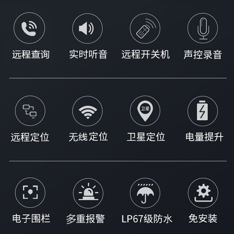 监听设备无线远程切听音手机个人跟追踪定位家用汽车窃音器小型j