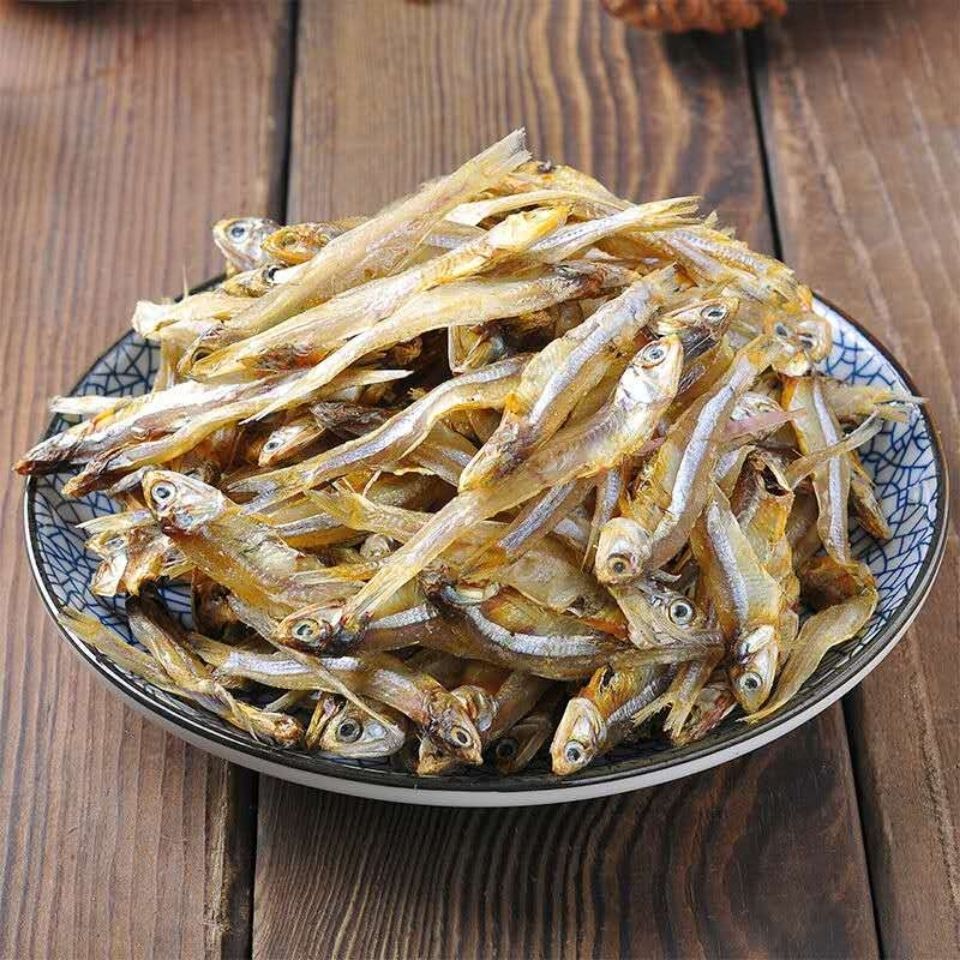 渔民自晒小公鱼 海燕鱼海鲜干货小鱼干小鱼仔 小咸鱼干公干鱼包邮