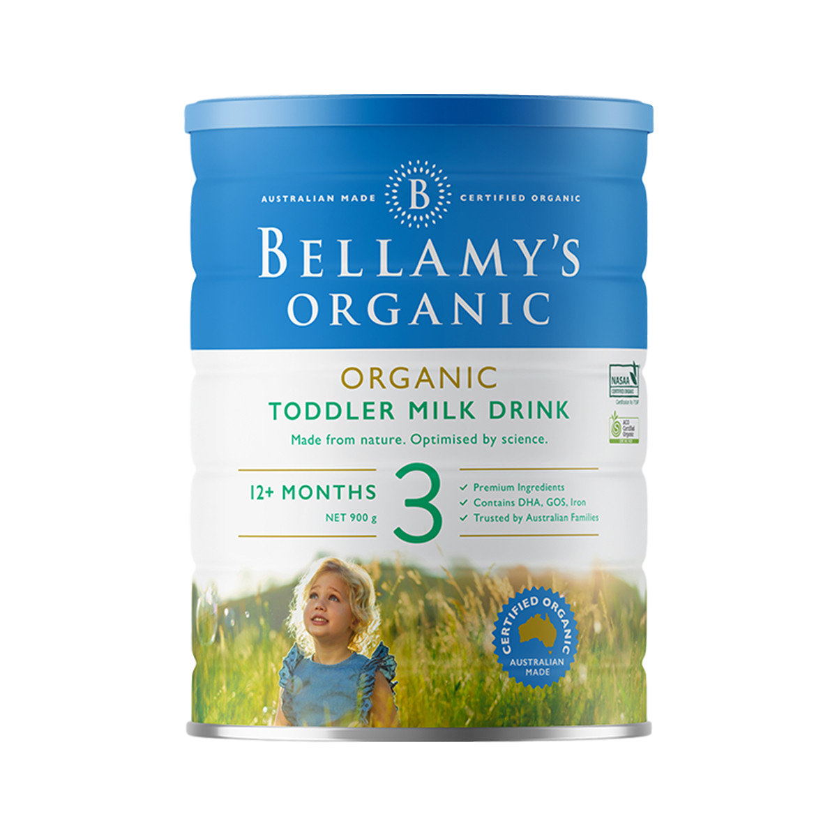 现货澳洲贝拉米1段2段3段4有机婴幼儿配方奶粉原装进口bellamys-领券