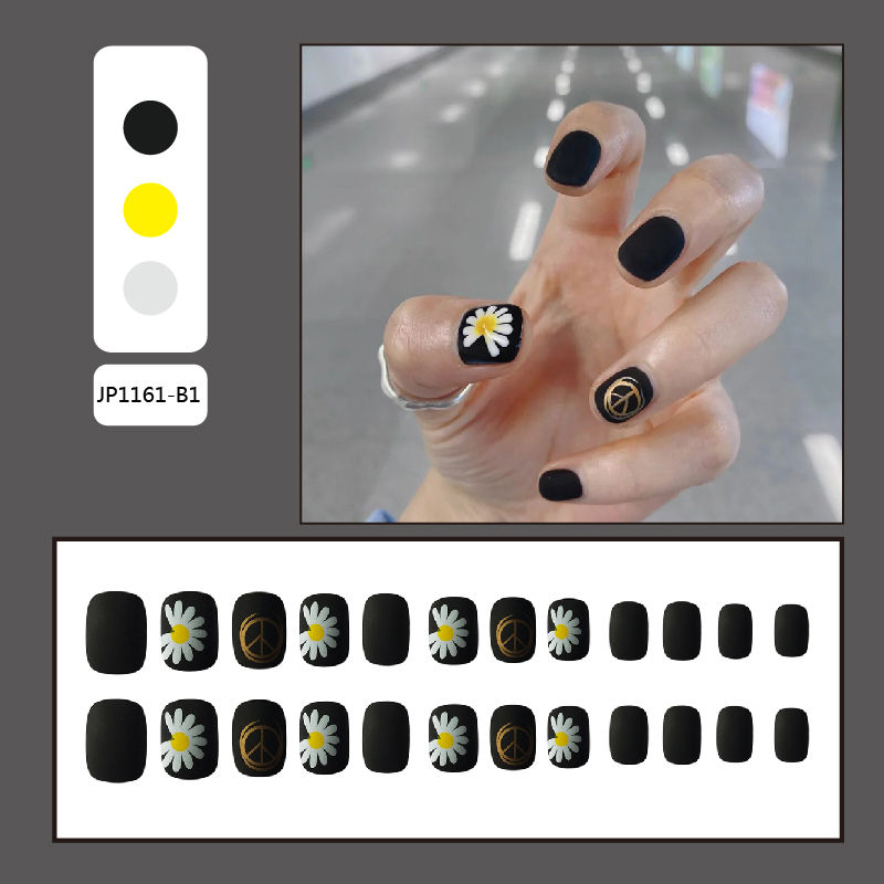 Net red manicure stickers student false nails stickers wearable and reusable finished manicure stickers