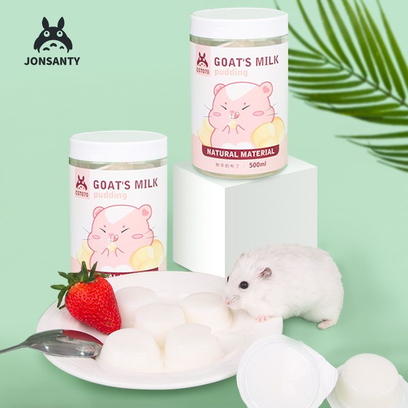 Pet Shangtian Hamster Goat Milk Pudding Small Mouse Snack Food Calcium Supplement Jelly Pregnancy Golden Bear Food