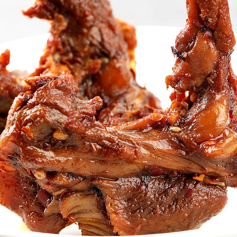 煌上煌锁鲜装鸭锁骨200g*3麻辣香辣鸭架锁骨卤味休闲零食小吃特产