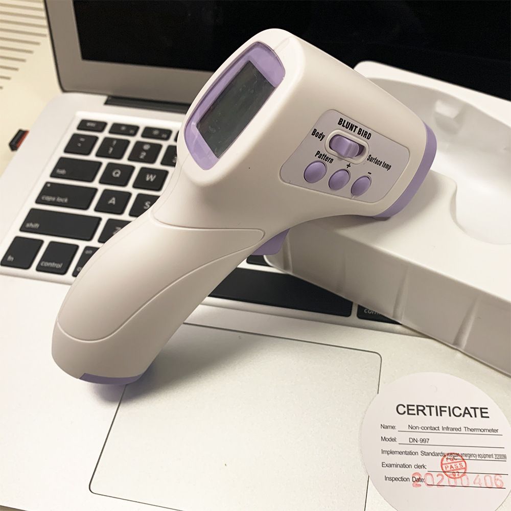 Chinese and English forehead ear temperature gun infrared household electronic thermometer with high accuracy for children and adult students
