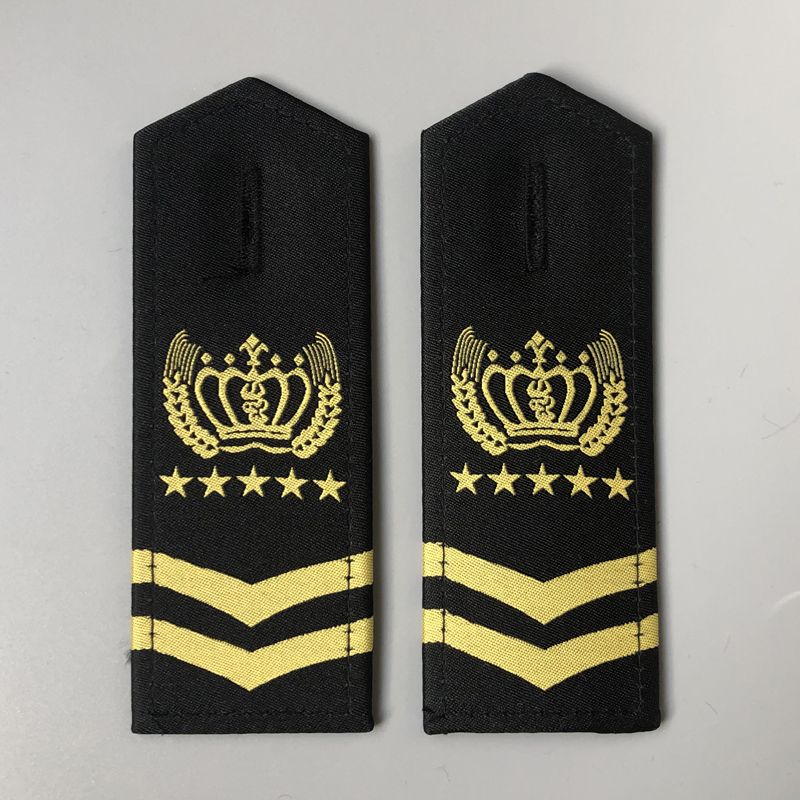 卡佑服饰保安肩章硬肩章软肩章套肩ba制服肩章工作服配件布肩章【3月