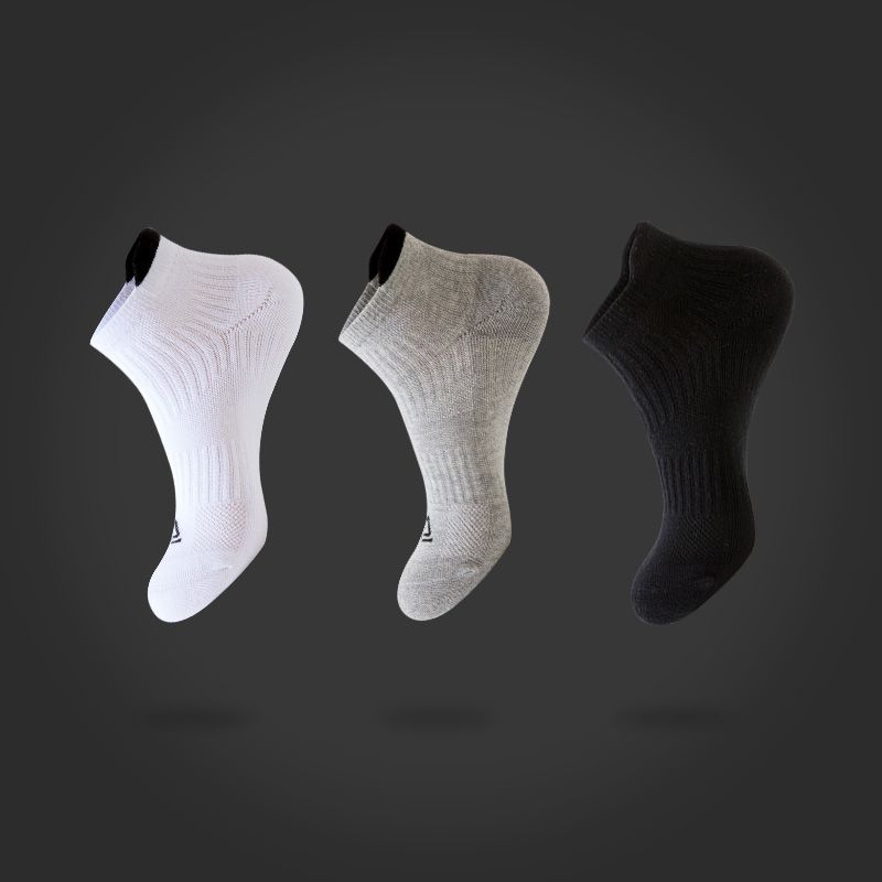 Herensportsokken voor de lente en zomer, ademend, geurwerend, korte hardloopsokken, sneldrogend, unisex, casual fitnesssokken._voghion.com