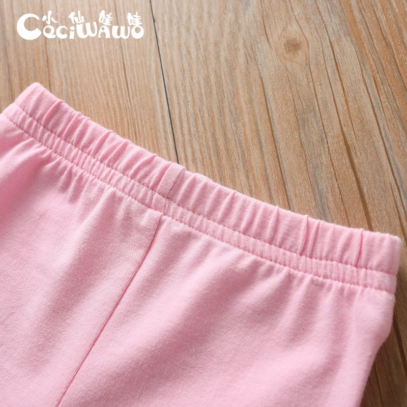 Little Fairy Doll Girls Shorts Pure Cotton Summer Baby Safety Pants Anti-light Children Wear Leggings Thin in Summer