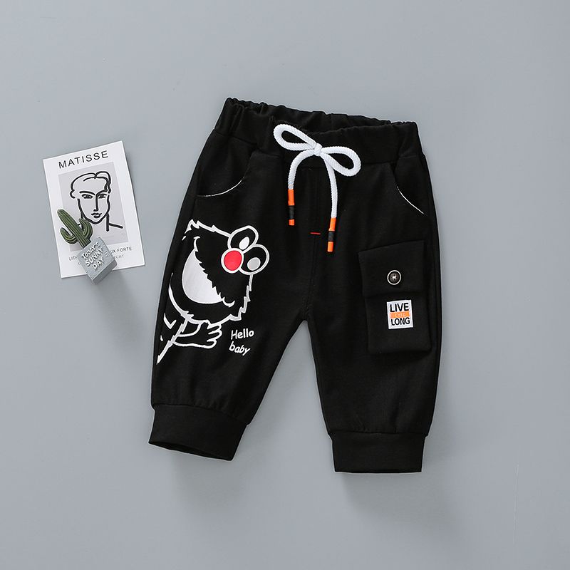 Children's clothes baby Capris men's summer thin 1-3 year old children's shorts foreign style men's child labor pants baby fashion