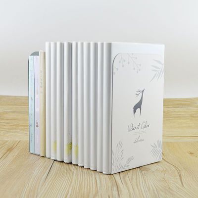 2片装桌面书立架书挡板书夹书靠书立简约立书架简易桌上学生创意