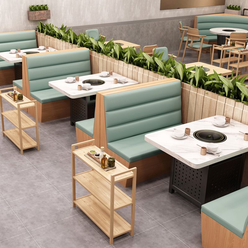 主题火锅店餐饮家具咖啡厅沙发饭店奶茶店桌椅组合西餐厅靠墙卡座