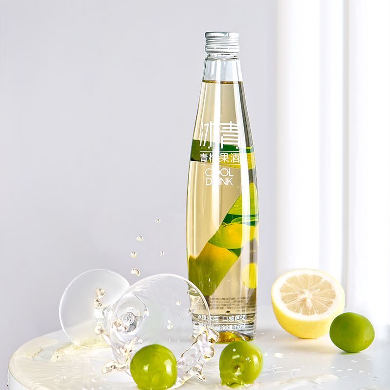冰青低度青梅果酒350ml/单瓶冰镇梅子酒12%vol梅见女士酒文艺果酒