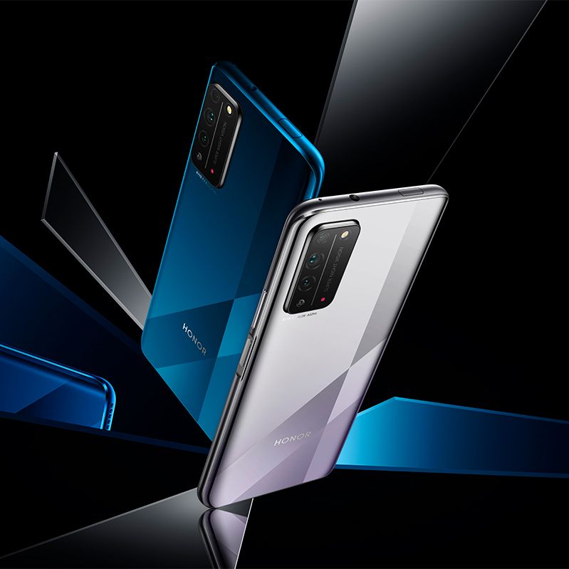 华为5g荣耀x10新品学生白领首选双模九频全速屏5g手机