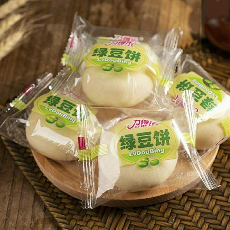 绿豆饼早餐饼小点心休闲零食食品厂家直销大约27包包邮