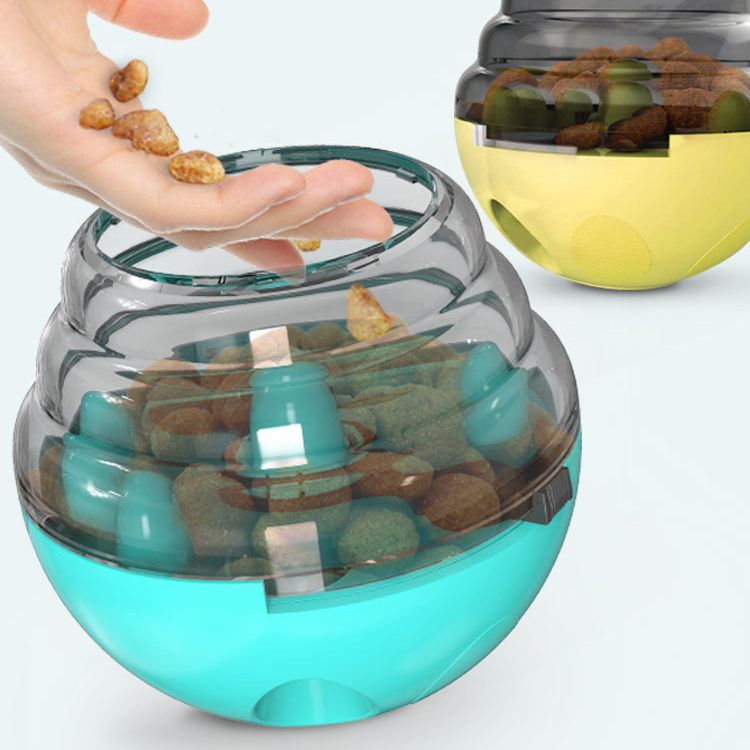New dog toy rocking tumbler leaking food ball Teddy Fadou pet puzzle slow food leaking food toy swing ball