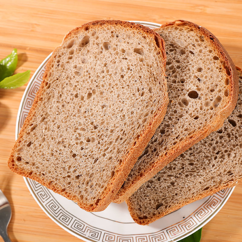 黑麦面包超好吃面包片吐司代早餐健康饱腹批发零食