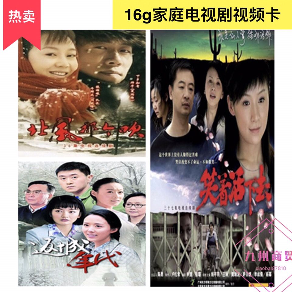 16g家庭电视剧视频卡看戏机tf内存卡 笑着活下去加北风那个吹三部