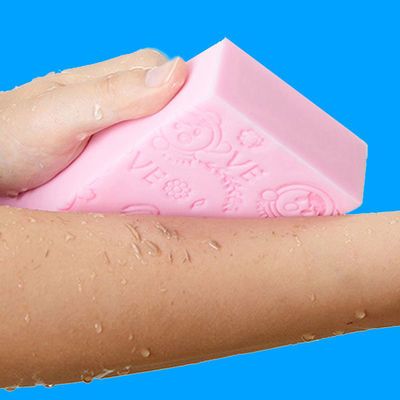 宝宝搓澡神器婴儿洗澡浴擦儿童搓灰搓泥海绵成人女无痛去污搓澡巾