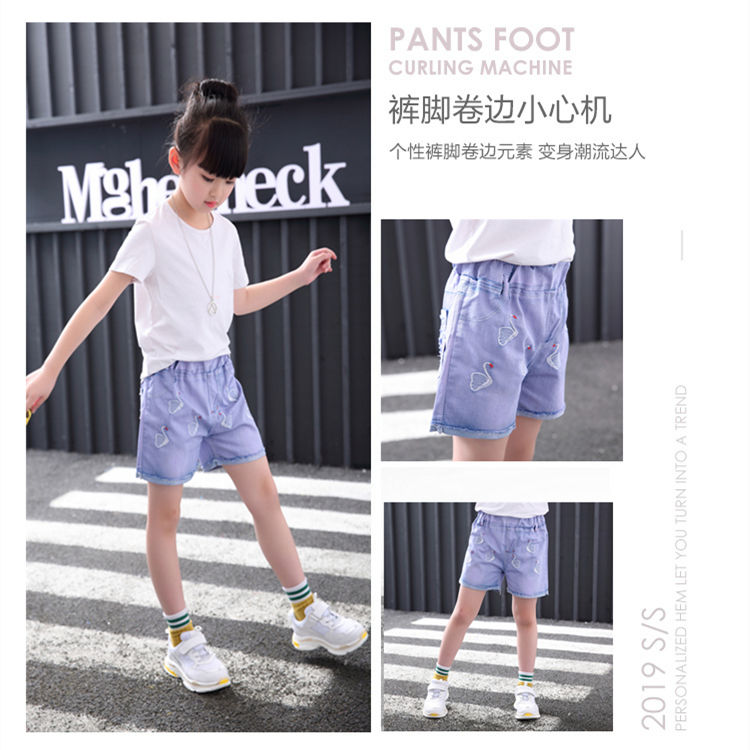 Boys' denim shorts thin summer 2020 2-3-5-7-10-year-old children's children's pants