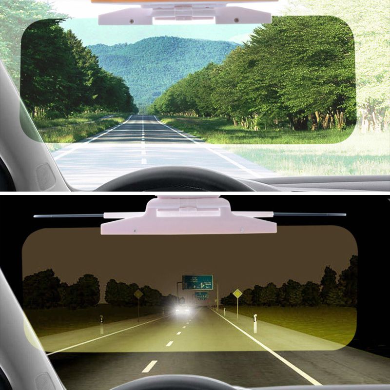 Automobile night vision anti high beam lamp artifact killer sun visor anti dazzle anti glare mirror driver's goggles for day and night