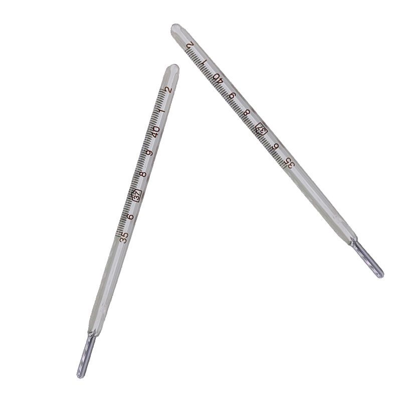 水银温度计家用医用口腔玻璃体温计儿童成人高精度腋下肛门体温表