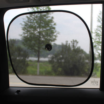 车窗遮阳挡侧窗玻璃吸盘式太阳挡车内防晒隔热网纱遮光板汽车用品