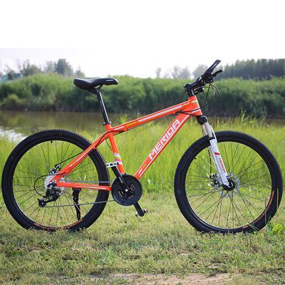 美利达挑战者300山地自行车铝合金成人学生通用变速赛车