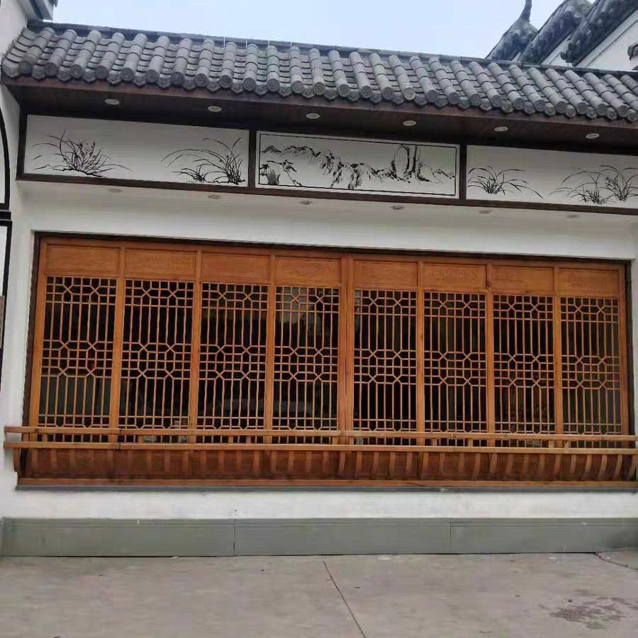 一米高的砖砌花格墙,红砖围墙造型效果图,砖砌花墙图片_大山谷图库