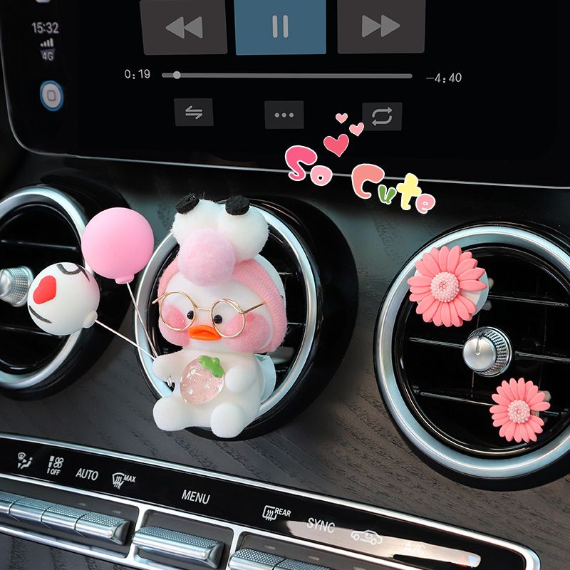 Car Perfume Car Decoration Supplies Car Perfume Outlet Aromatherapy Car Interior Ornament Cute Net Red Duck