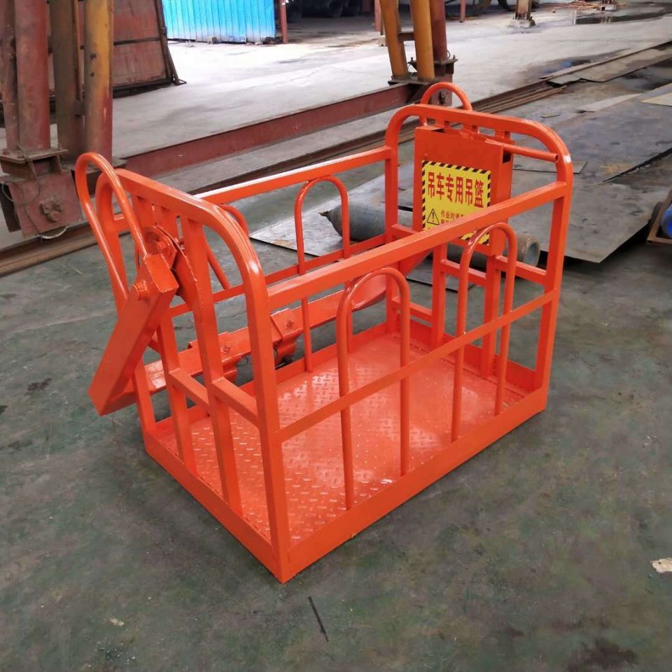 高空作业吊篮徐工吊车通用顶筐12米安装用吊车篮筐