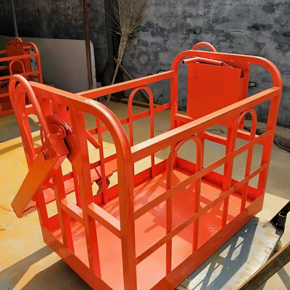 高空作业吊篮徐工吊车通用顶筐12米安装用吊车篮筐