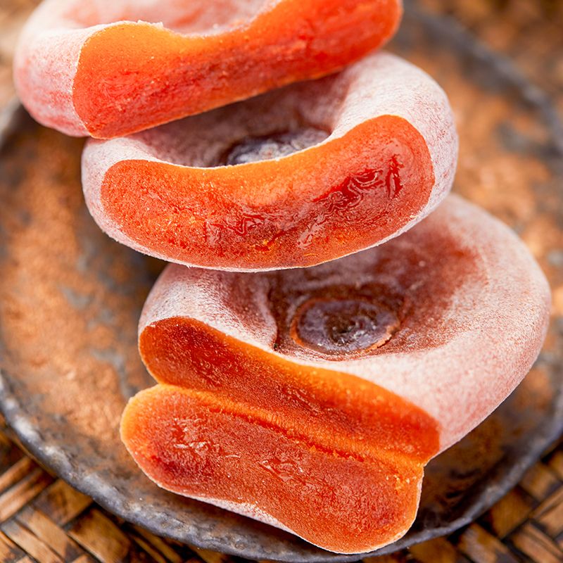 【2斤特价】柿饼子霜降新鲜柿子饼批发农家自制软糯500g正宗特级