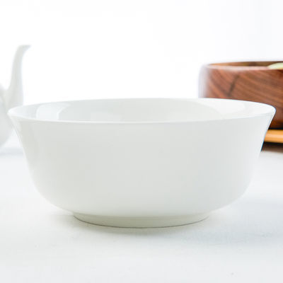 高档陶瓷大号吃面碗喝汤碗家用骨瓷面碗7寸白瓷碗可微波中式餐具