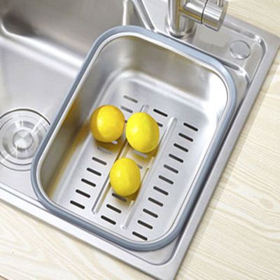 304不锈钢沥水篮加厚水槽盆中盆洗菜盆厨房置物架洗碗池晾碗架