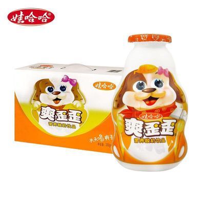 娃哈哈爽歪歪200ml儿童牛奶营养乳酸菌酸奶饮料 四季饮品