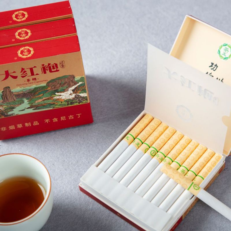 包邮茶烟一条批发男女士粗支细支微薄荷健康非烟草辅助戒烟替烟品