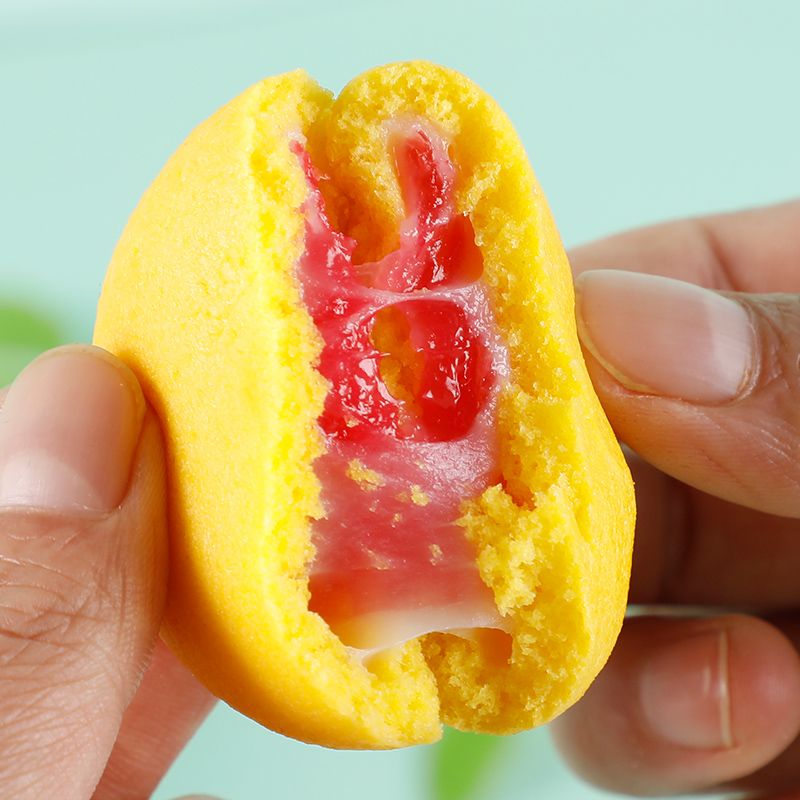 滇二娃日式爆浆小软10枚入雪媚娘网红好吃的糕点点心零食蛋糕面包