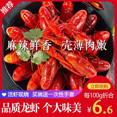 【买多实惠】麻辣小龙虾熟食加热即食零食香辣网红小龙虾包邮250g