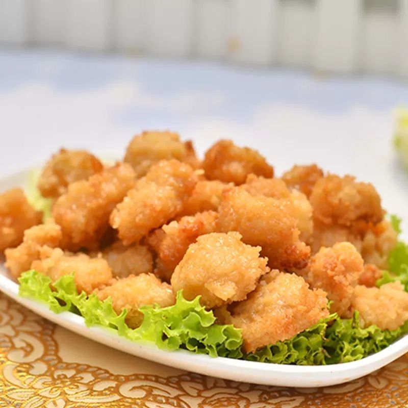 盐酥鸡米花肯德基同款鸡米花鸡排干炸里脊黑椒鸡块小吃半成品批发