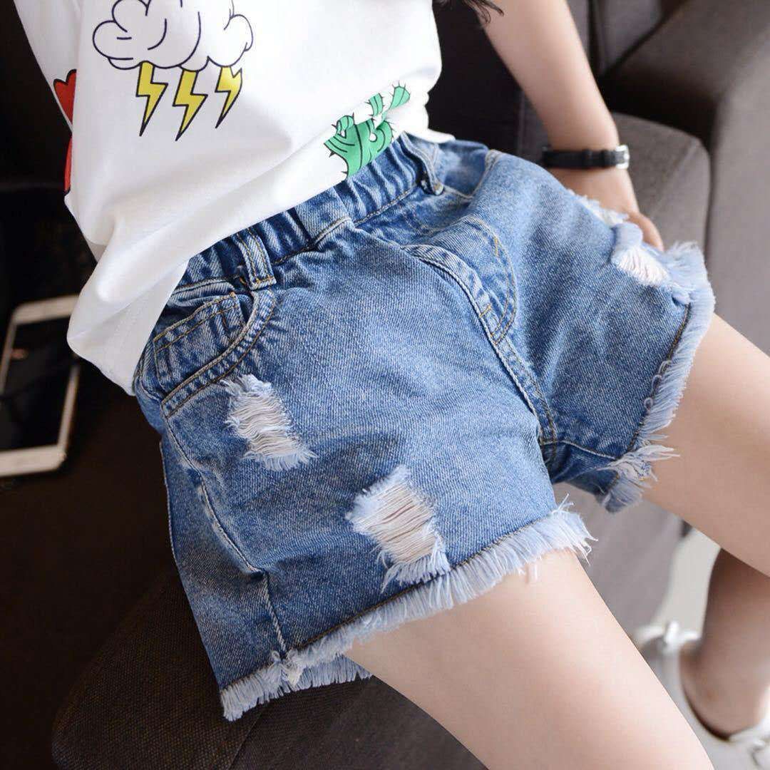 Girls' jeans new style for children in summer